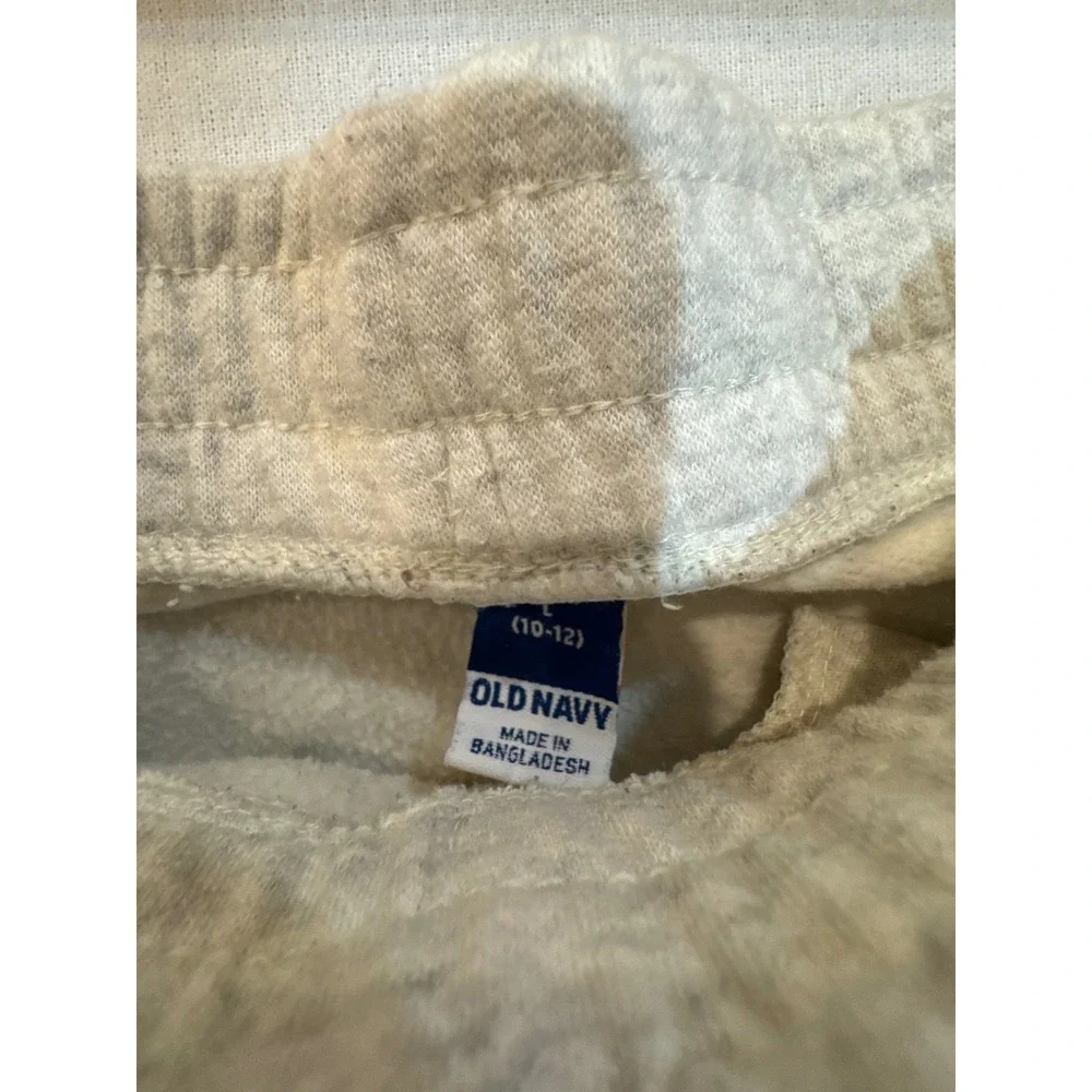 Old Navy Kids Gray Sweatpants Joggers Size L 10-12 Elastic Waist‎